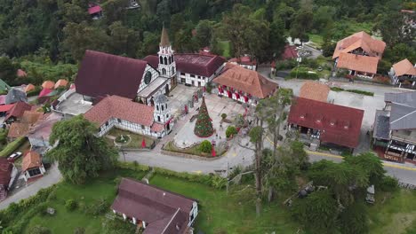 Aerial-shot-of-Church-of-St