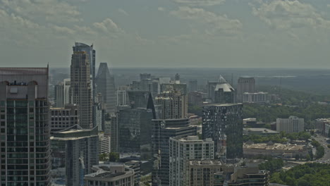 Atlanta-Georgia-Aerial-v680-pan-left-shot-of-commercial-skyscrapers-in-Buckhead-district---DJI-Inspire-2,-X7,-6k---August-2020