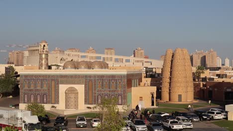 Katara-village-is-a-cultural,-heritage-and-art-centre-in-Doha,-Qatar