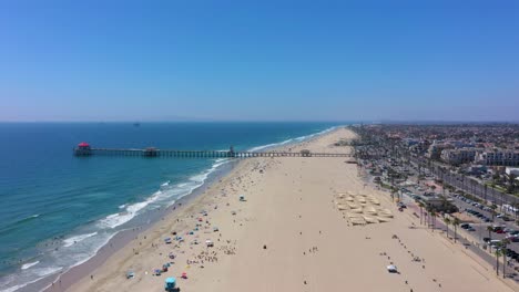 Huntington-Beach-Pier-still-drone-shot-in-4k