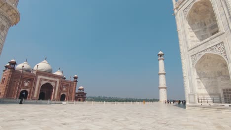 El-Taj-Mahal,-Hito-De-Las-7-Maravillas-Del-Mundo