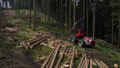 Holzeinschlagsausrüstung,-Forstwirtschaftsmaschine