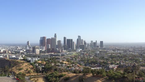 Aerial,-Los-Angeles,-California,-drone-view