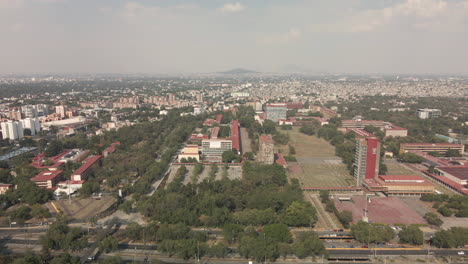 Lateral-View-of-UNAM-with-drone