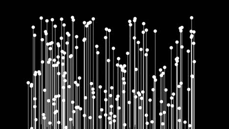 Needle-Straight-Line-Duplication-Animation-Against-Black-Screen