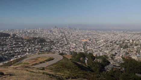 Blick-Auf-Die-Twin-Peaks-In-San-Francisco