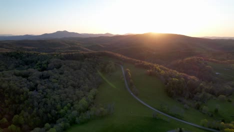 sunset-aerial-with-grandfather-mountain-in-the-background