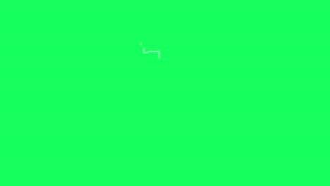 green-screen,-number-one-animation