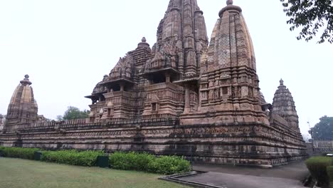 Lakshmana-Tempel,-Westliche-Tempelgruppe,-Khajuraho,-Madhya-Pradesh