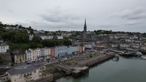 Cobh-town-Ireland-drone-aerial-view
