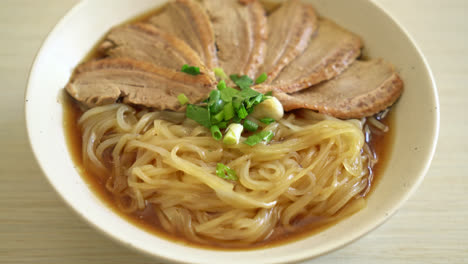 duck-noodles-with-stewed-duck-soup---Asian-food-style