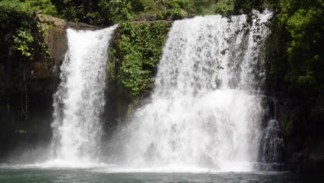 Beautiful-waterfall-in-tropical-rainforest
