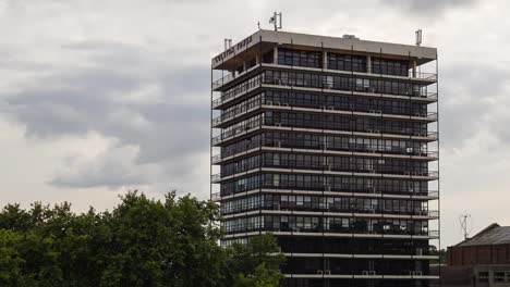 Tilt-time-lapse-of-Colston-Tower-office-block-in-Bristol-City-Centre