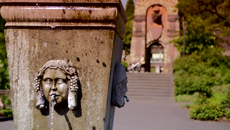 Detail-of-an-old-waterspout-fountain-in-a-park
