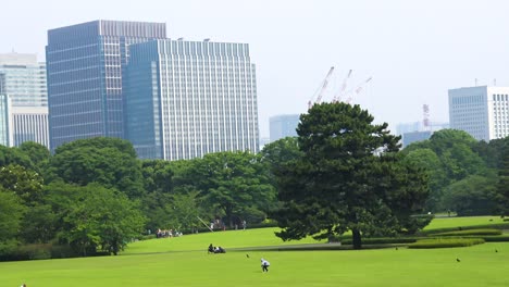 Herauszoomen,-Ein-Blick-Auf-Einen-Teil-Des-Tokio-Palastes