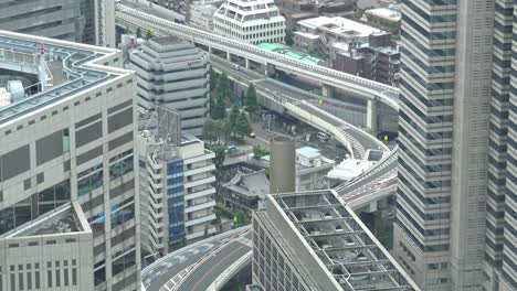 Todavía-Vista-Aérea-De-Los-Edificios-De-La-Ciudad-De-Tokio