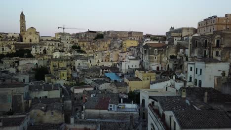 Matera-Stadt-In-Italien-Per-Drohne