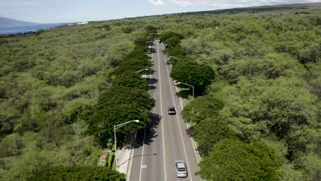 Jeep-Conduciendo-Por-Hawaii-En-Una-Carretera
