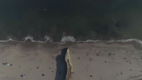 AERIAL---Overhead-of-Beach-Cliff
