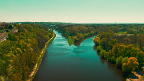 aerial-view-of-vltava-river-in-melnik