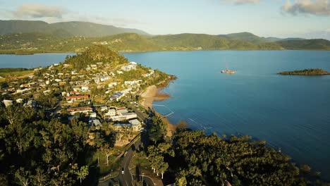 Drone-view-over-Airlie-Beach