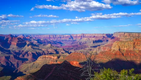 Zeitraffer-Des-Grand-Canyon-In-Arizona,-USA