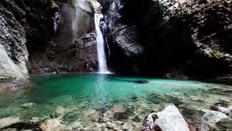 Kozjak-Wasserfall-In-Slowenien,-Europa