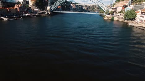 D.-Enthüllung-Der-Luis-Brücke-In-Porto,-Portugal