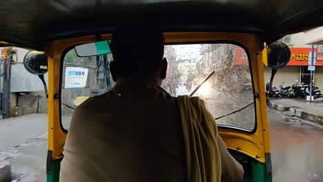 View-from-back-seat-of-auto-rickshaw