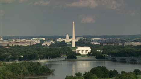 Washington-D.C.-Skyline-From-Arlington,-Virgina