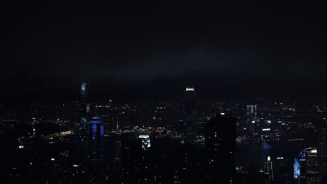 Hongkong-Nachtansicht-Vom-Victoria-Peak
