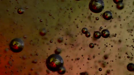 Animation-Eines-Chemisch-Verunreinigten-Wassers-Im-Schmutz-Und-Bakterien,-Die-Nach-Außen-Treiben