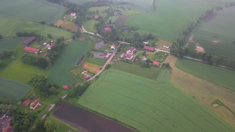 Countryside-aerial-shot-on-a-cloudy-day