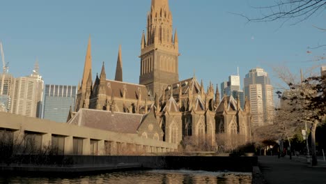 St-Patricks-Kathedrale,-Melbourne,-Australien-St-Patricks-Kathedrale-Architektur-Melbourne-Historische-Kirche