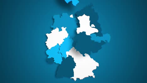 Motion-Graphics-Animierte-Karte-Von-Deutschland-Im-Bild-–-Blau