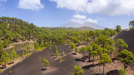 Drone-lapse-Hyper-lapse-of-El-Teide-volcano-in-Tenerife