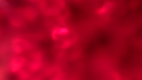 Roter-Weltraummüll,-Der-Auf-Rotem-Hintergrund-Schwebt-–-Blutkreislauf