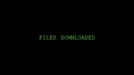 Simple-hacked-file-download-animation-with-rapidly-changing-letters-and-a-progress-bar-in-green-color