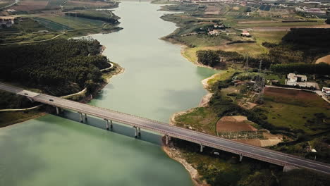 River-vista-from-an-aerial-view-detail-of-brigde-crossing-over