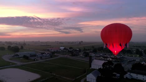 Hot-Air-Balloons-Taking-Off-on-a-Early-Sunrise