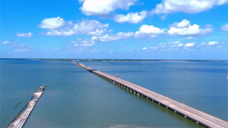 Aerial-view-of-the-causeway-between-Port-Lavaca-and-Point-Comfort
