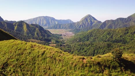 Antena-De-Las-Montañas-De-Lombok
