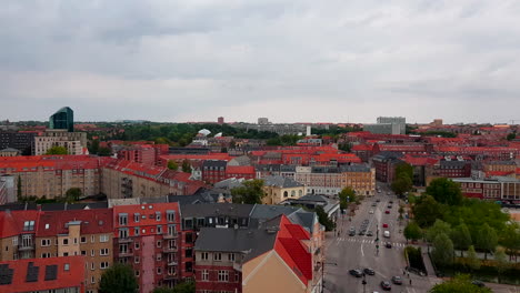 Panorama-Der-Stadt-Aarhus.-Aufgenommen-In-Dänemark