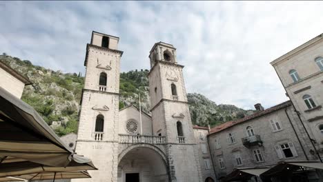 A-church-in-the-old-town-of-Kotor