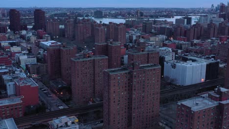 Solemn-drone-pan-across-the-Harlem-neighborhood-of-New-York-City