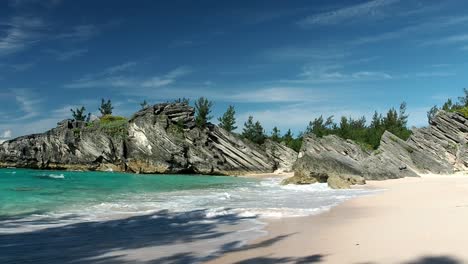 Stonehole-Bay-Beach-Ist-Ein-Schöner-Strand-An-Der-Südküste-Von-Bermuda