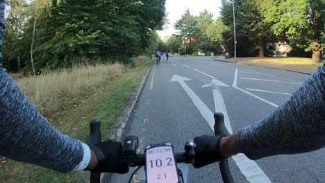 POV-Time-Lapse-Cycling-Through-Clapham-For-London-To-Brighton-Bike-Ride