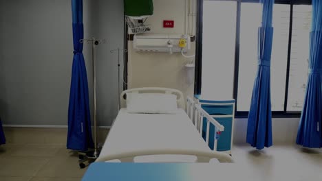 Empty-Bed-In-Hospital-Ward.-Dolly-Back-Reveal