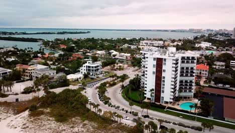 Hochhäuser-In-Der-Nähe-Von-Lido-Beach-Auf-Lido-Key-In-Der-Nähe-Von-Sarasota,-Florida