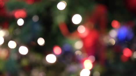 Weihnachtsbeleuchtung-Abstrakte-Bokeh-Hintergrunddekoration